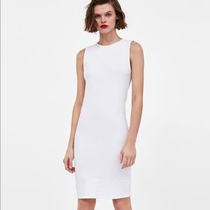 NWT Zara Textured Shift Dress